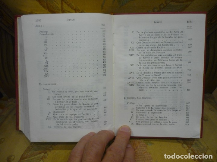 Libros de segunda mano: OBRAS SELECTAS DE ARMANDO PALACIO VALD&Eacute;S. DOS TOMOS CON ESTUCHE. COMPLETO. - Foto 8
