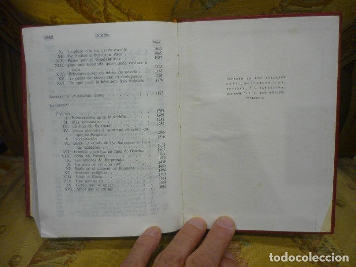 Libros de segunda mano: OBRAS SELECTAS DE ARMANDO PALACIO VALD&Eacute;S. DOS TOMOS CON ESTUCHE. COMPLETO. - Foto 9