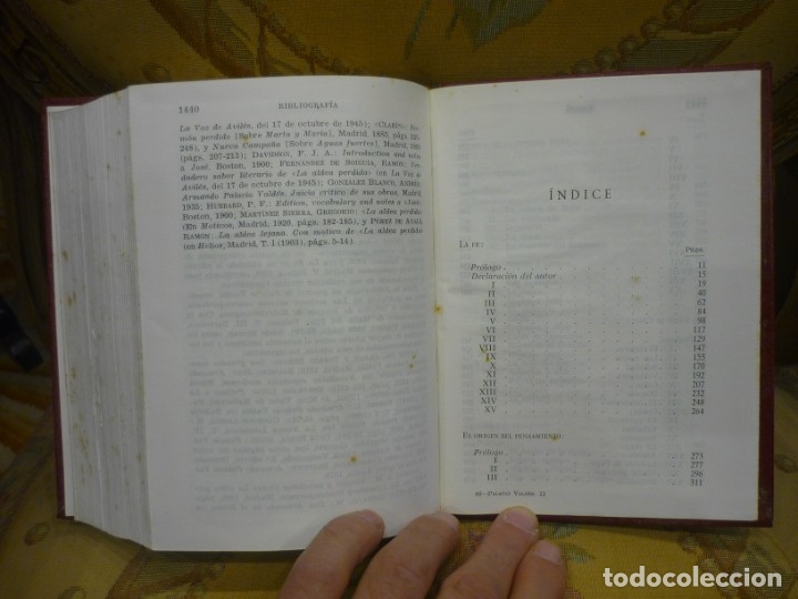 Libros de segunda mano: OBRAS SELECTAS DE ARMANDO PALACIO VALD&Eacute;S. DOS TOMOS CON ESTUCHE. COMPLETO. - Foto 12