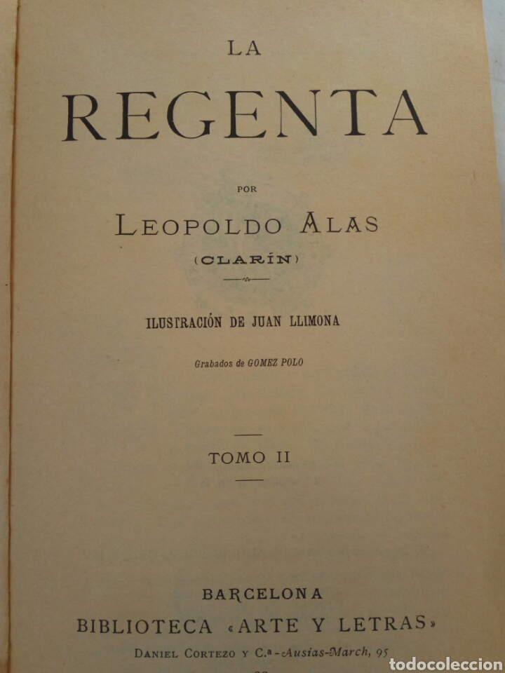 Libros de segunda mano: LA REGENTA LEOPOLDO ALAS - Foto 3