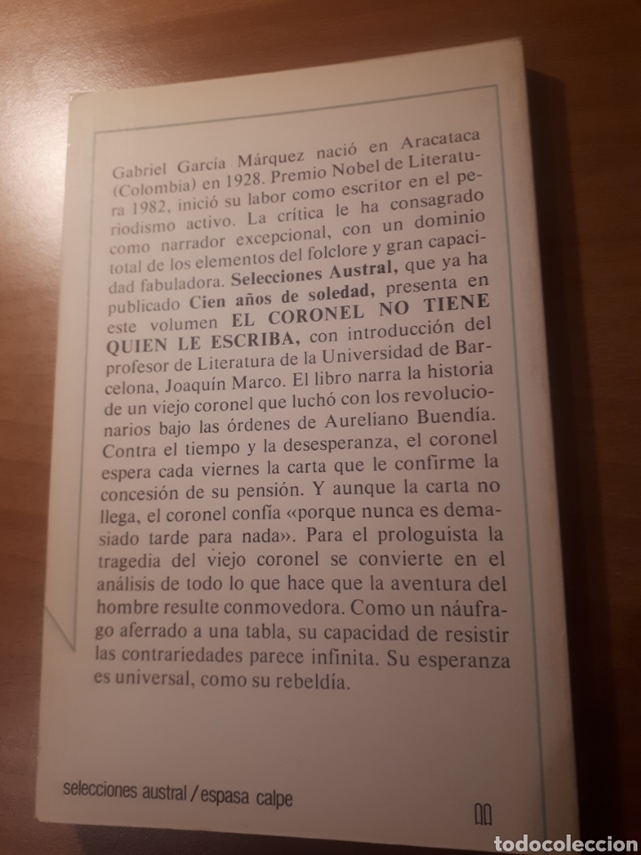 Libros de segunda mano: EL CORONEL NO TIENE QUIEN LE ESCRIBA - Foto 2