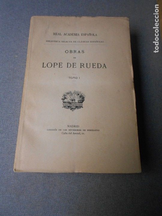 Libros de segunda mano: OBRAS DE LOPE DE RUEDA. DOS TOMOS - Foto 4