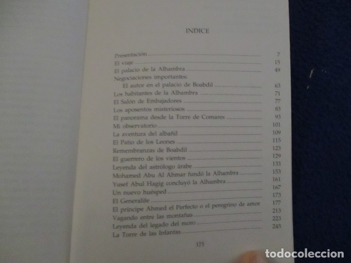 Libros de segunda mano: CUENTOS DE LA ALHAMBRA Washington Irving. Ed. Edilux 200? - Foto 4