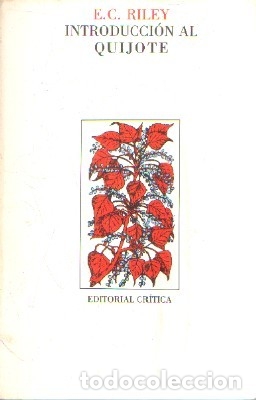 Libros de segunda mano: INTRODUCCI&Oacute;N AL QUIJOTE. RILEY, E.C. A-CERVAN-108 - Foto 1