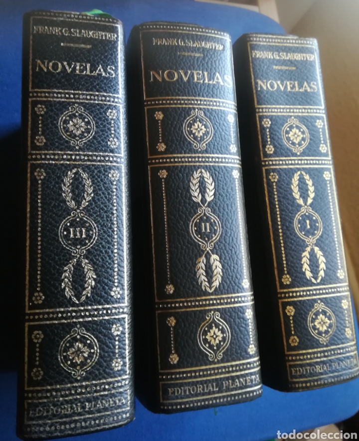 NOVELAS DE FRANK G SLAUGHTER 3 TOMOS EDITORIAL PLANETA 1970 (Libros de Segunda Mano (posteriores a 1936) - Literatura - Narrativa - Clásicos)