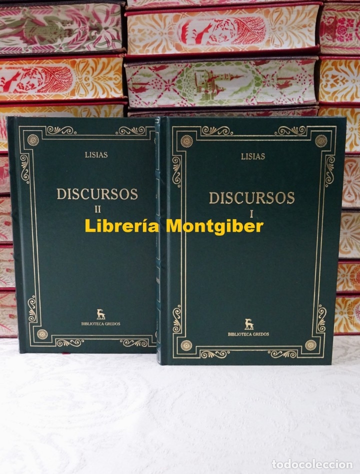 Libros de segunda mano: DISCURSOS . 2 Vols.   Autor :  Lisias - Foto 1