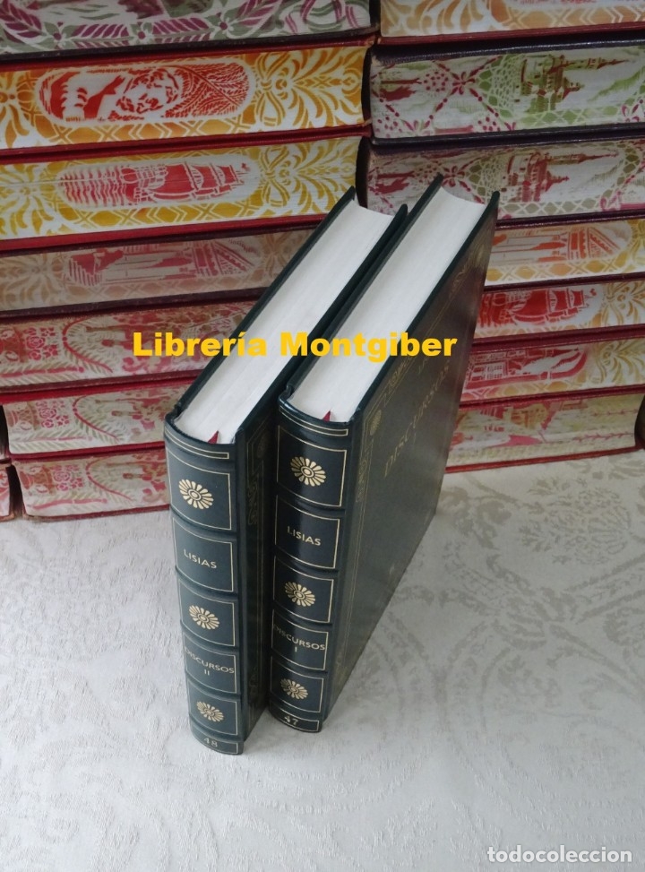 Libros de segunda mano: DISCURSOS . 2 Vols.   Autor :  Lisias - Foto 2