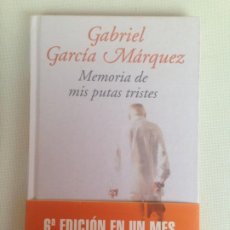 Libros de segunda mano: MEMORIA DE MIS PUTAS TRISTES / GABRIEL GARCÍA MÁRQUEZ / DEBOLSILLO 2006. Lote 183411105