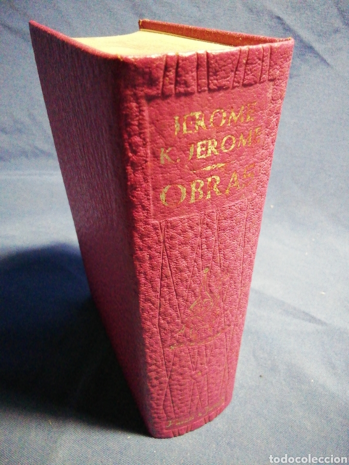 Libros de segunda mano: OBRAS. K. JEROME. PIEL Y PAPEL DE BIBLIA - Foto 1