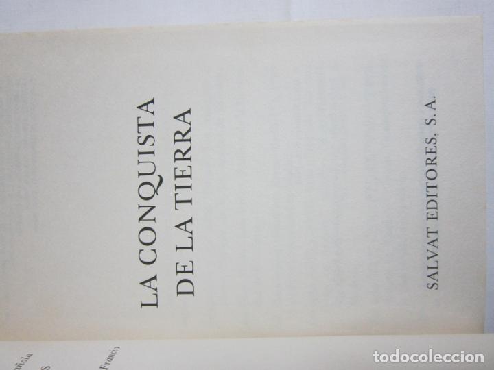 Libros de segunda mano: La conquista de la tierra - Joan Maluquer de Motes - Foto 2