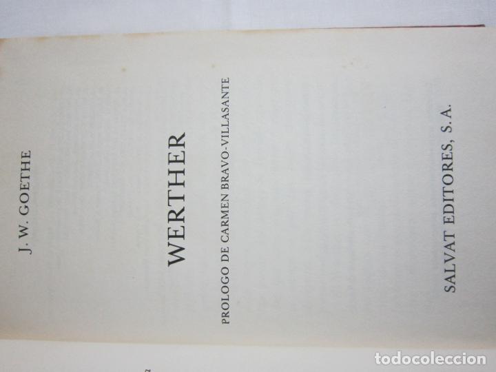 Libros de segunda mano: Werther - J.W. Goethe - Foto 2