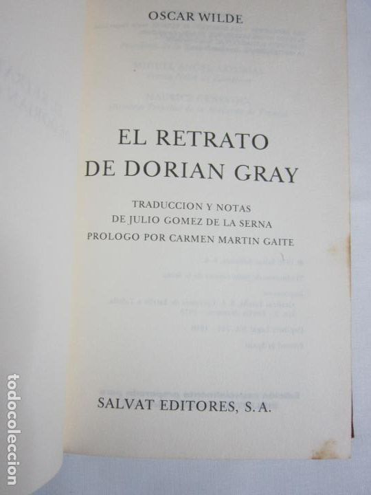Libros de segunda mano: El retrato de Dorian Gray - Oscar Wilde - Foto 2
