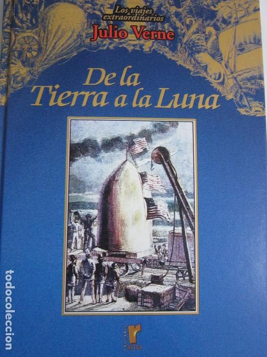 Libros de segunda mano: De la tierra a la luna - Julio Verne - Foto 1