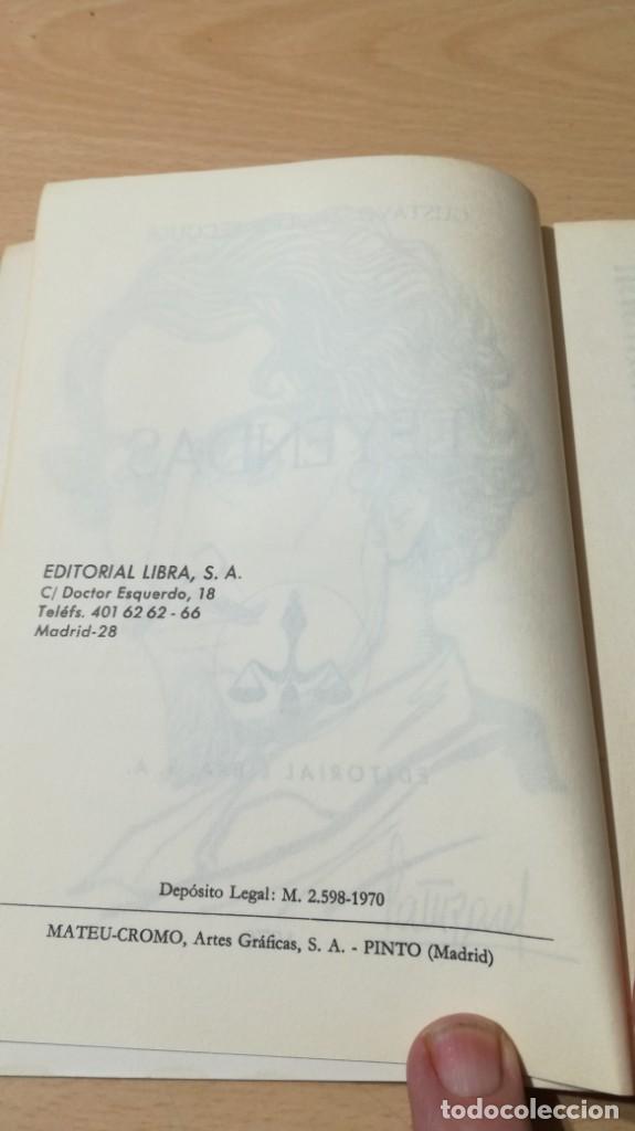 Libros de segunda mano: LEYENDAS Y NARRACIONES - GUSTAVO ADOLFO BECQUER - LIBRA	 / 	E601 - Foto 5