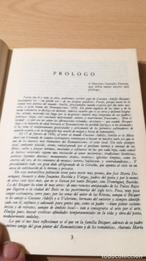 Libros de segunda mano: LEYENDAS Y NARRACIONES - GUSTAVO ADOLFO BECQUER - LIBRA	 / 	E601 - Foto 6