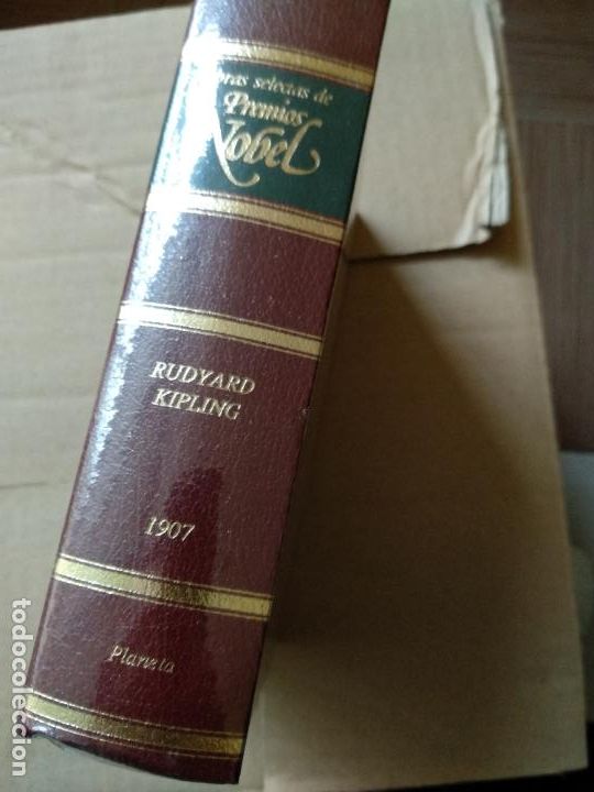 Libros de segunda mano: Obras selectas de Premios Nobel 1907 - Rudyard Kipling precintado - Foto 1