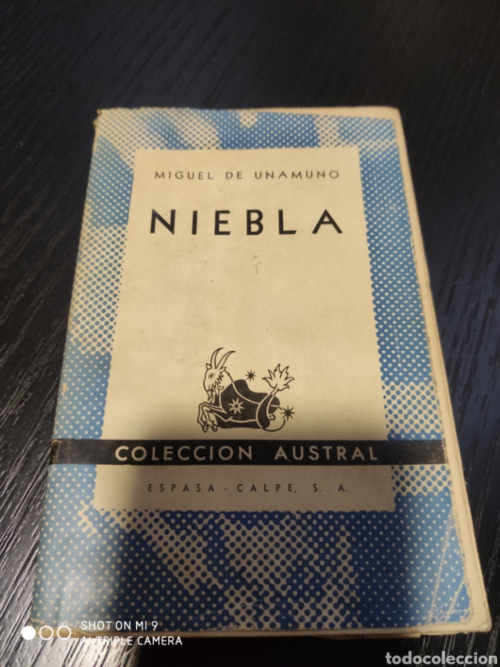 Libros de segunda mano: Niebla, Unamuno, 1939 - Foto 1