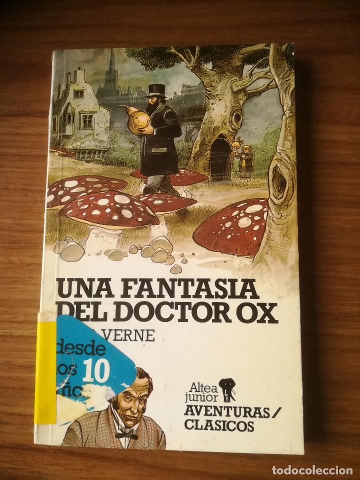 Libros de segunda mano: UNA FANTASIA DEL DOCTOR OX JULIO VERNE ALTEA JUNIOR AVENTURAS/CLASICOS