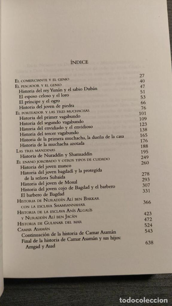 Libros de segunda mano: Las mil y una noches. Ediciones Destino. 1998. - Foto 3