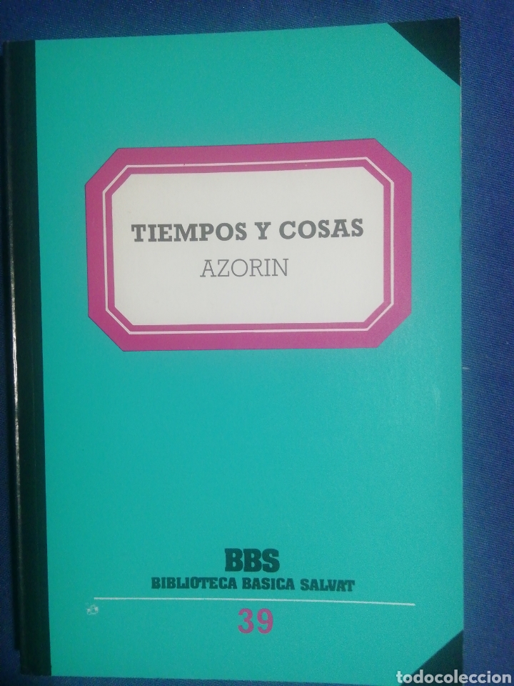 Libros de segunda mano: TIEMPOS Y COSAS. AZORIN - Foto 1