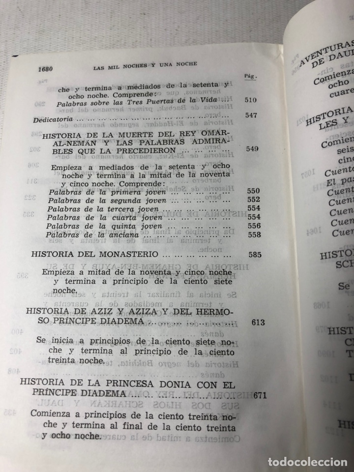 Libros de segunda mano: LAS MIL Y UNA NOCHES  &middot;&middot;&middot; 2 VOLS. - Foto 9