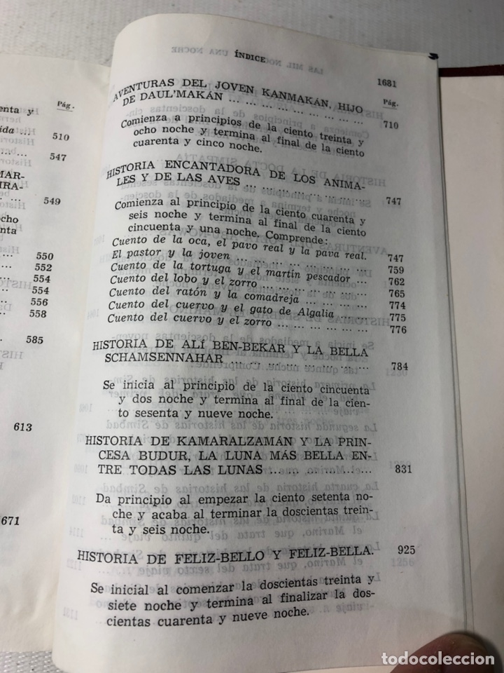 Libros de segunda mano: LAS MIL Y UNA NOCHES  &middot;&middot;&middot; 2 VOLS. - Foto 10