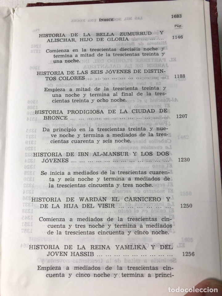 Libros de segunda mano: LAS MIL Y UNA NOCHES  &middot;&middot;&middot; 2 VOLS. - Foto 12