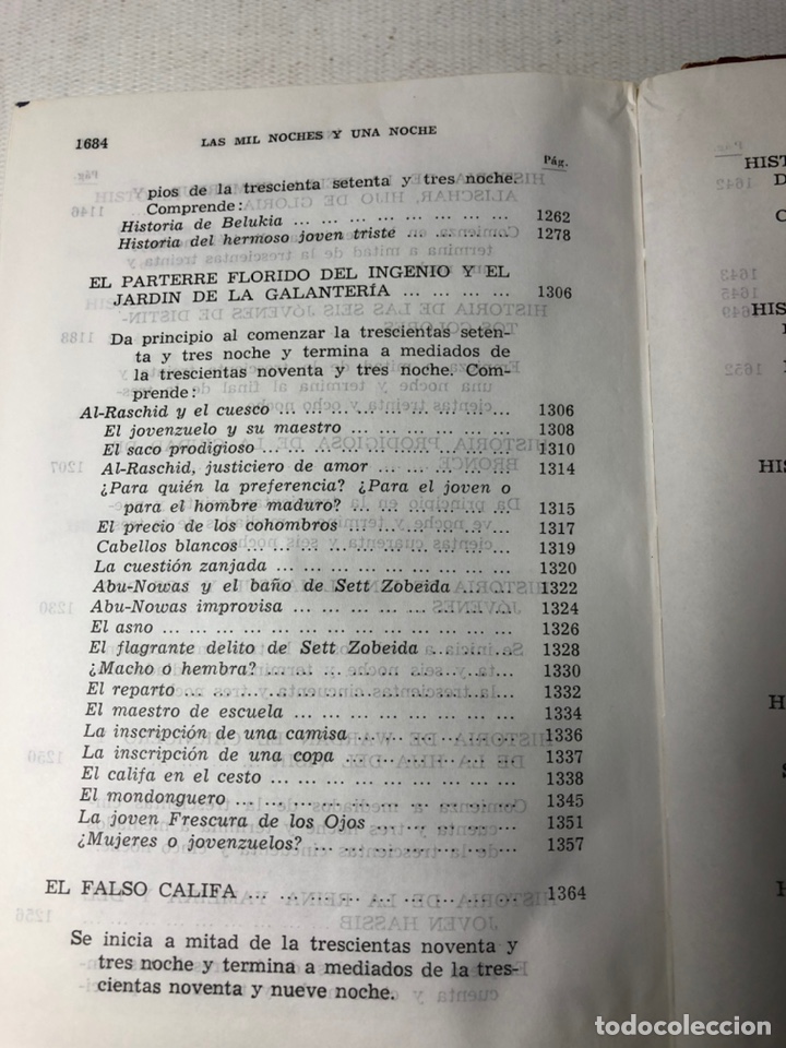 Libros de segunda mano: LAS MIL Y UNA NOCHES  &middot;&middot;&middot; 2 VOLS. - Foto 13
