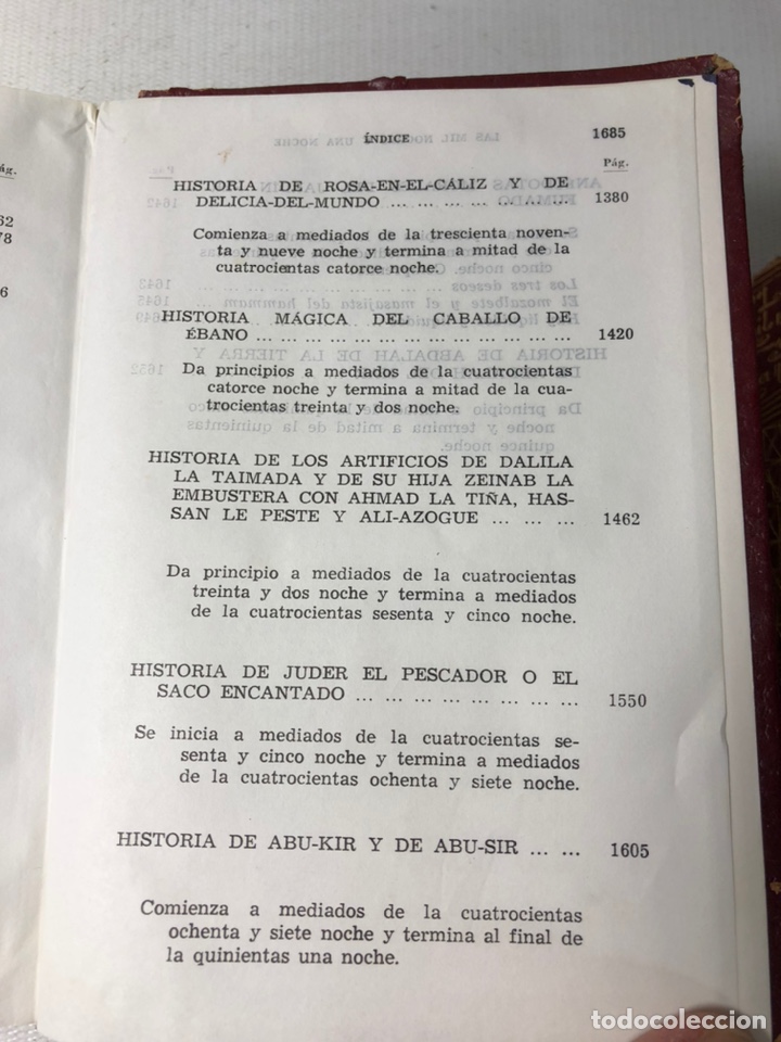 Libros de segunda mano: LAS MIL Y UNA NOCHES  &middot;&middot;&middot; 2 VOLS. - Foto 14