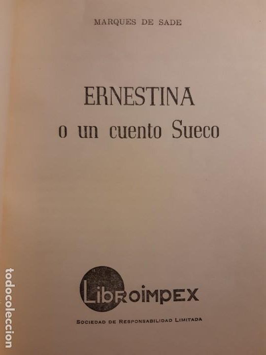 Libros de segunda mano: Ernestina Sade - Foto 2