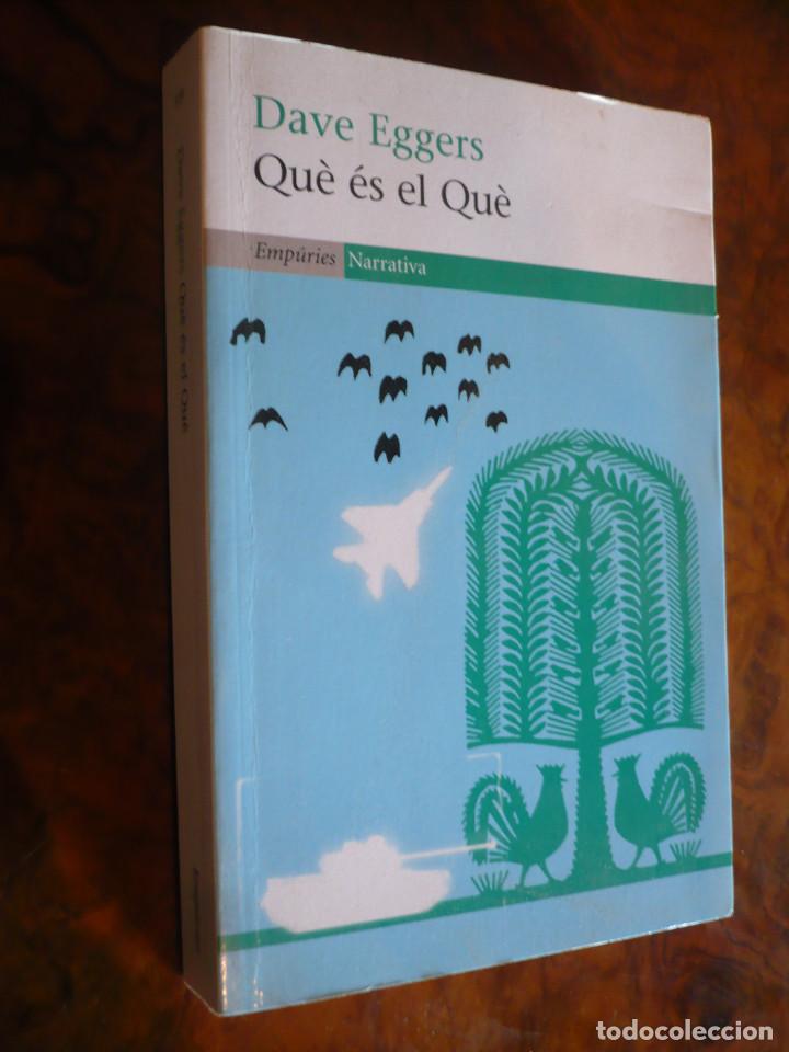 Libros de segunda mano: Qu&egrave; &eacute;s el Qu&egrave;? en catalan, Dave Eggers - Foto 1