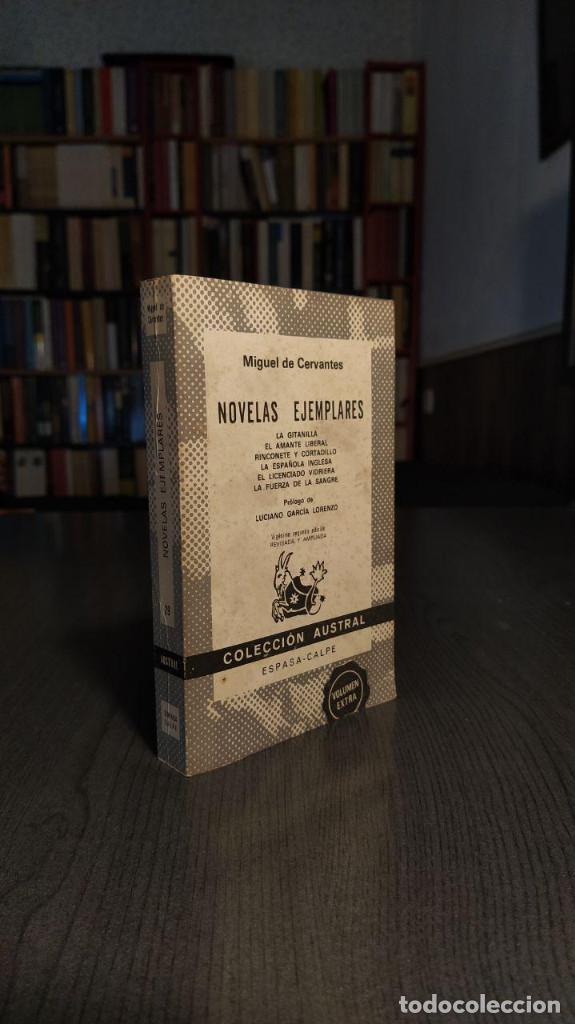 Libros de segunda mano: NOVELAS EJEMPLARES   MIGUEL DE CERVANTES  ESPASA, AUSTRAL N&ordm; 29, - Foto 4