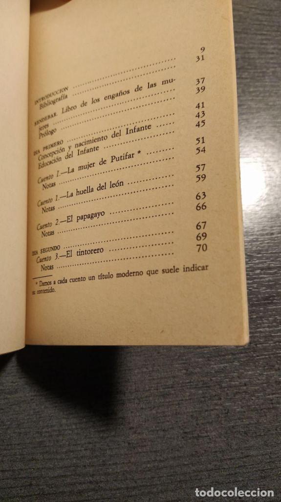 Libros de segunda mano: SENDEBAR. LIBRO DE LOS ENGA&Ntilde;OS DE LAS MUJERES AN&Oacute;NIMO EDITORA NACIONAL - Foto 7