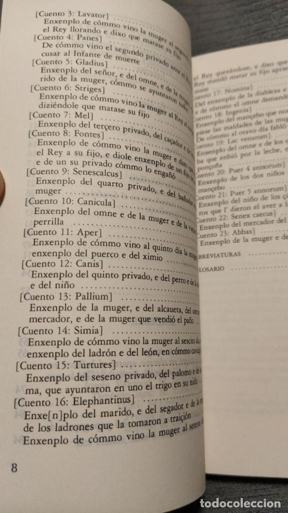 Libros de segunda mano: SENDEBAR ANONIMO CATEDRA - Foto 4