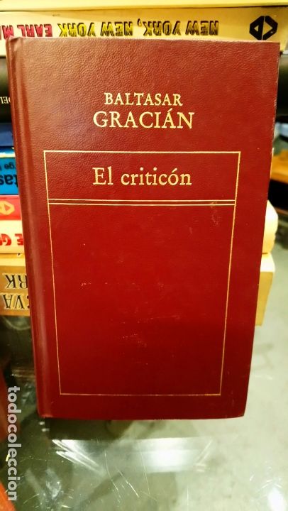 Libros de segunda mano: El cr&iacute;tic&oacute;n - Graci&aacute;n,&nbsp;Baltasar - Foto 1
