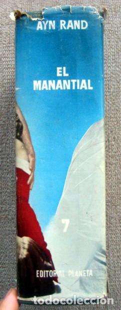 Libros de segunda mano: El manantial, de Ayn Rand. Edici&oacute;n 1958 - Foto 2