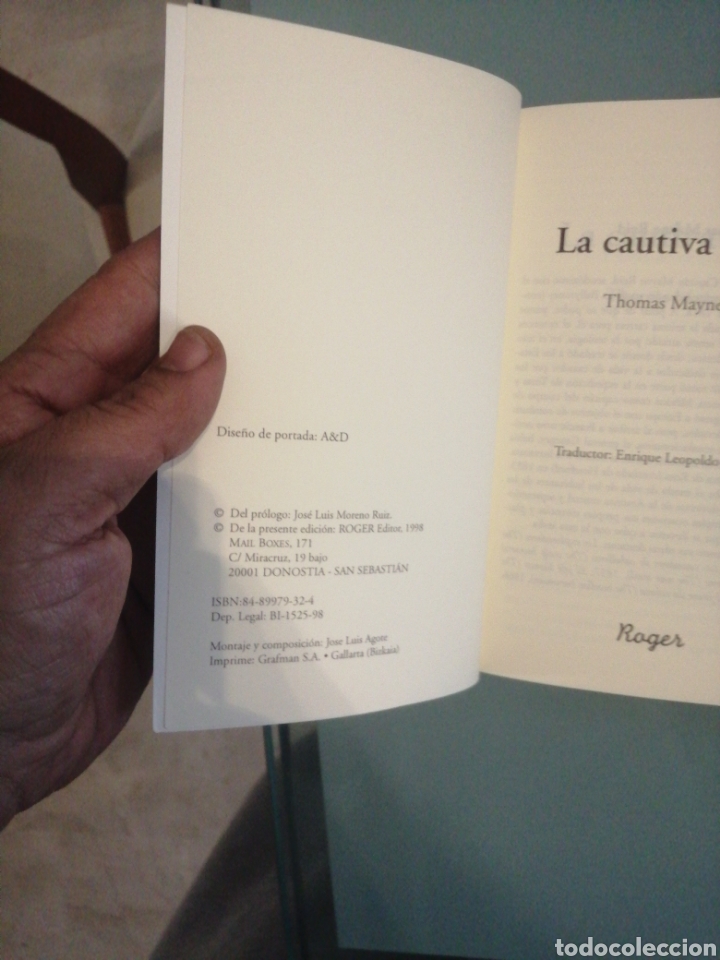 Libros de segunda mano: La cautiva blanca - Foto 5