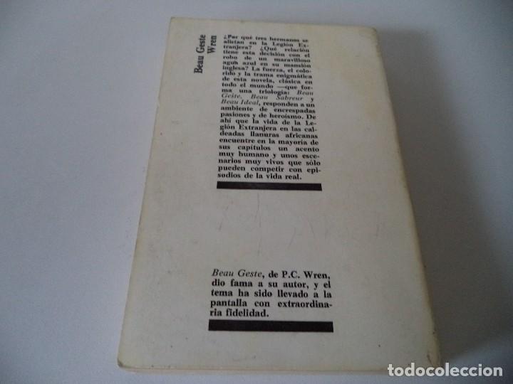 Libros de segunda mano: BEAU GESTE .P.C.Wren.Edi,Juventud. - Foto 2