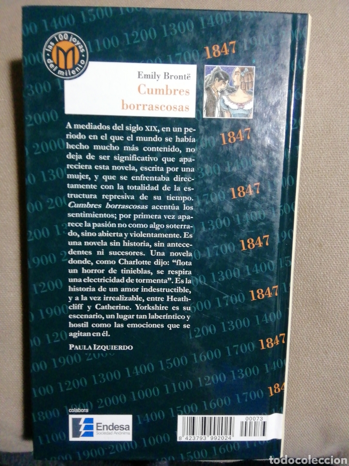Libros de segunda mano: CUMBRES BORRASCOSAS. EMILY BRONTE - Foto 2