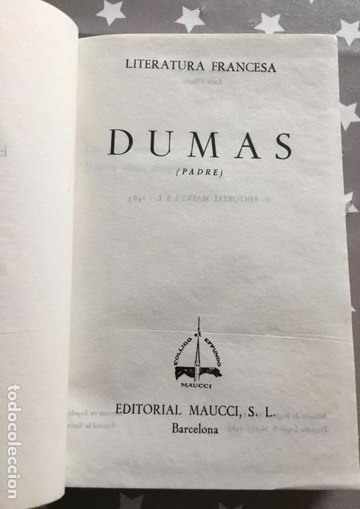 Libros de segunda mano: DUMAS Obras Estelares, Editorial Maucci - Foto 1