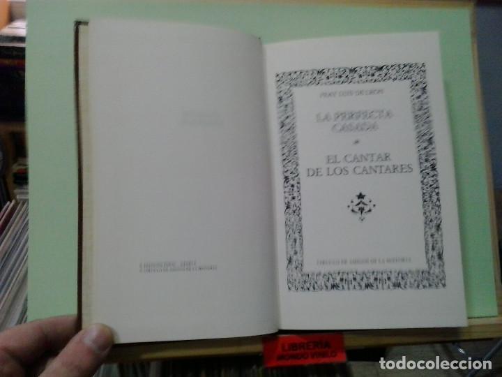 Libros de segunda mano: LMV - La perfecta casada / El cantar de los cantares. Fray Luis de Le&oacute;n - Foto 2