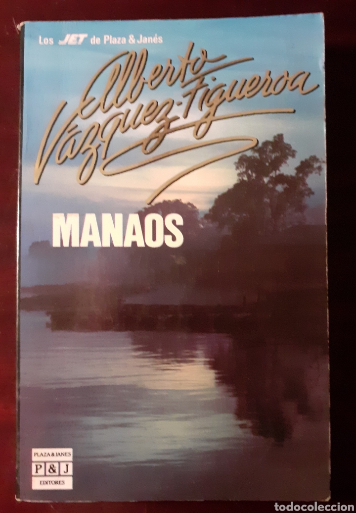 Libros de segunda mano: MANAOS - ALBERTO VAZQUEZ FIGUEROA - 1987 - Foto 1