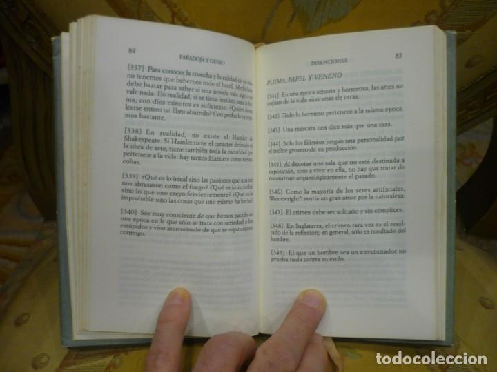 Libros de segunda mano: PARADOJA Y GENIO, DE OSCAR WILDE. EDHASA, 1&ordf; EDICI&Oacute;N 1.993. - Foto 6