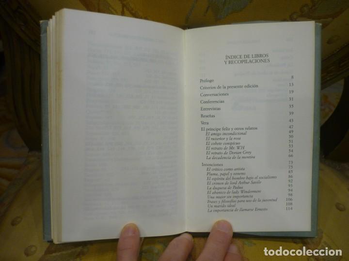 Libros de segunda mano: PARADOJA Y GENIO, DE OSCAR WILDE. EDHASA, 1&ordf; EDICI&Oacute;N 1.993. - Foto 7