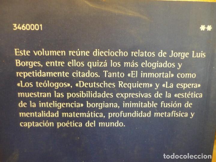Libros de segunda mano: EL ALEPH, DE JORGE LUIS BORGES. - Foto 3