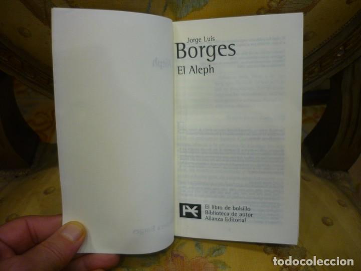 Libros de segunda mano: EL ALEPH, DE JORGE LUIS BORGES. - Foto 4