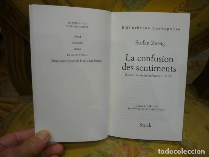 Libros de segunda mano: LA CONFUSION DES SENTIMENTS, DE STEFAN ZWEIG. - Foto 5