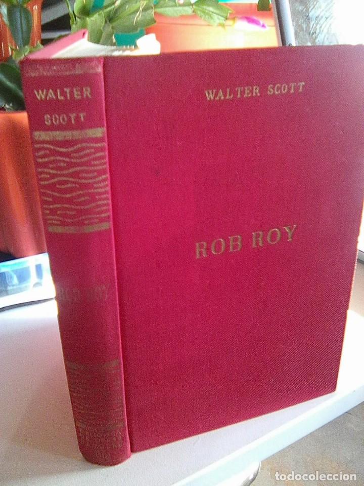 Libros de segunda mano: Walter Scott - Rob Roy (Ediciones Alonso, 1967) - tela editorial - - Foto 1