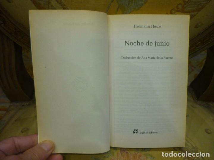 Libros de segunda mano: NOCHE DE JUNIO, DE HERMANN HESSE. - Foto 4