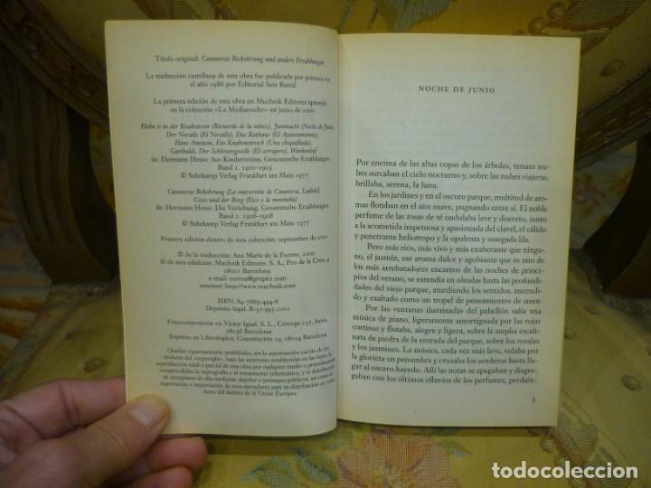 Libros de segunda mano: NOCHE DE JUNIO, DE HERMANN HESSE. - Foto 5